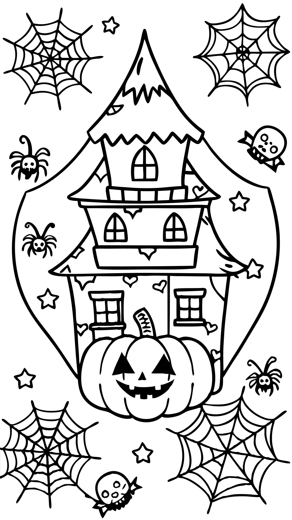 halloween coloring pages adult